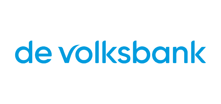 Volksbank zonder achtergrond